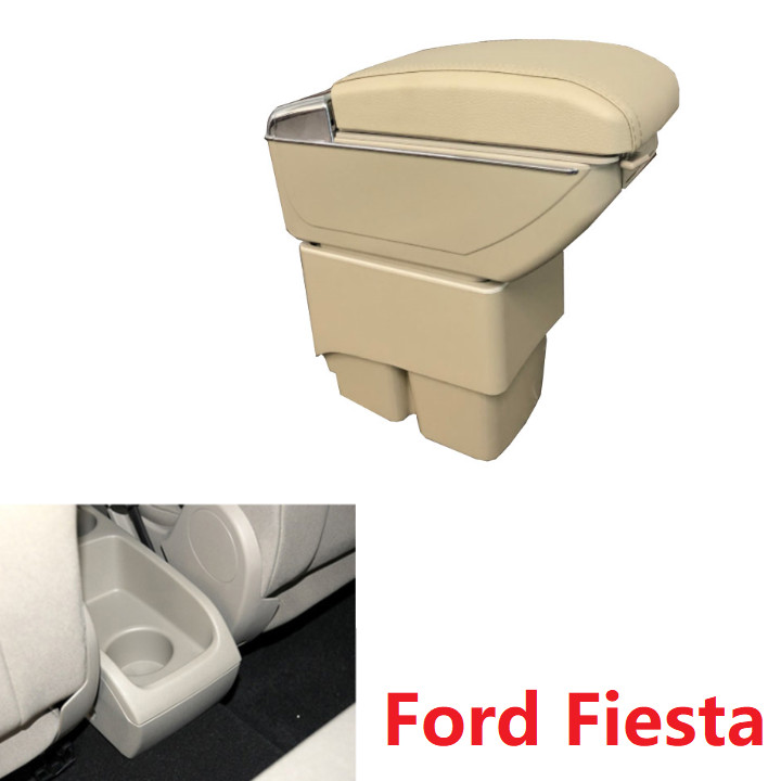 Hộp tỳ tay dành cho ô tô, xe hơi Fiesta tích hợp 7 cổng USB DUSB-FITA-B