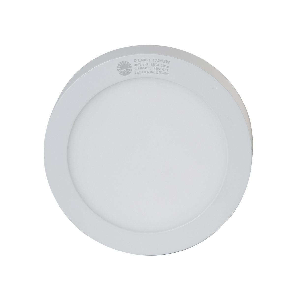 Đèn led ốp trần tròn 12W chính hãng Rạng Đông, mã D LN09L 172/12W - 5 cái