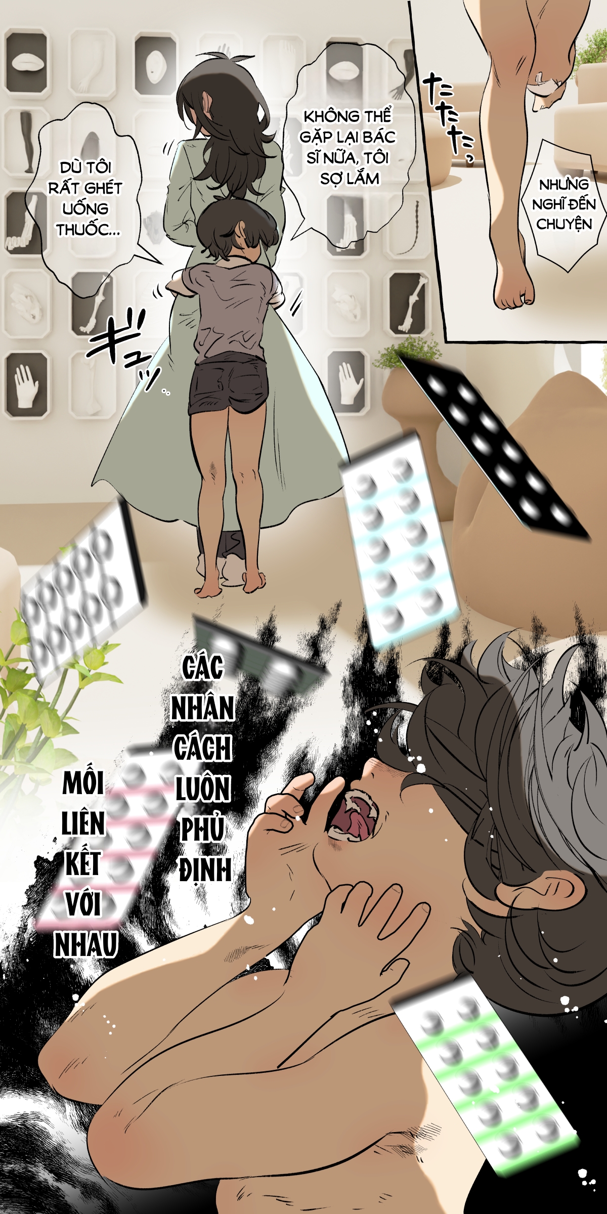 [21+] cô dâu có 5 nhân cách ~ bác sĩ tâm thần x bệnh nhân đa nhân cách - full màu chapter 5.1 1