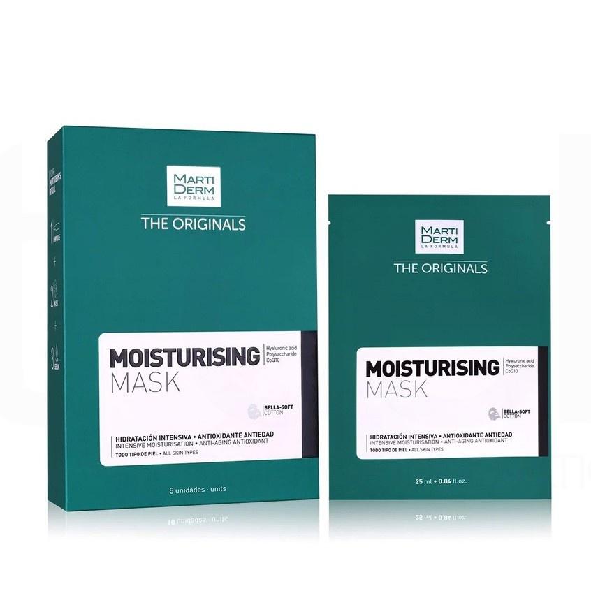 Mặt nạ dưỡng ẩm, phục hồi da - MartiDerm The Originals Moisturising Mask Full hộp 10 miếng