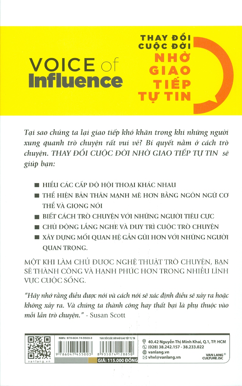 THAY ĐỔI CUỘC ĐỜI NHỜ GIAO TIẾP TỰ TIN - Làm Thế Nào Để Mọi Người Lắng Nghe Bạn