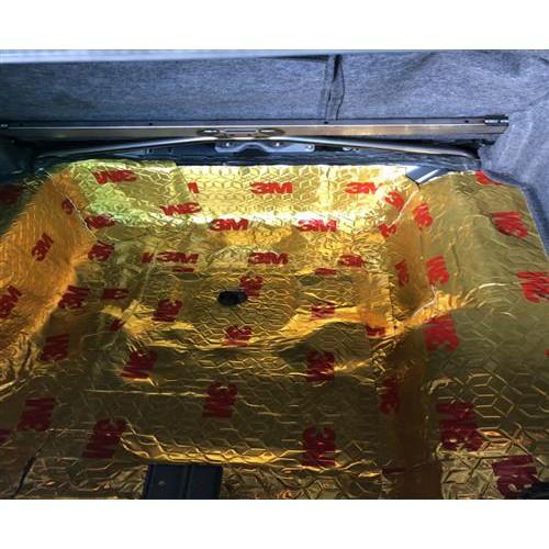 Combo 2 tấm cách âm 2 lớp cao su non dày 3mm làm hốc bánh hoặc sàn xe chống ồn từ gầm và sàn ô tô cao cấp