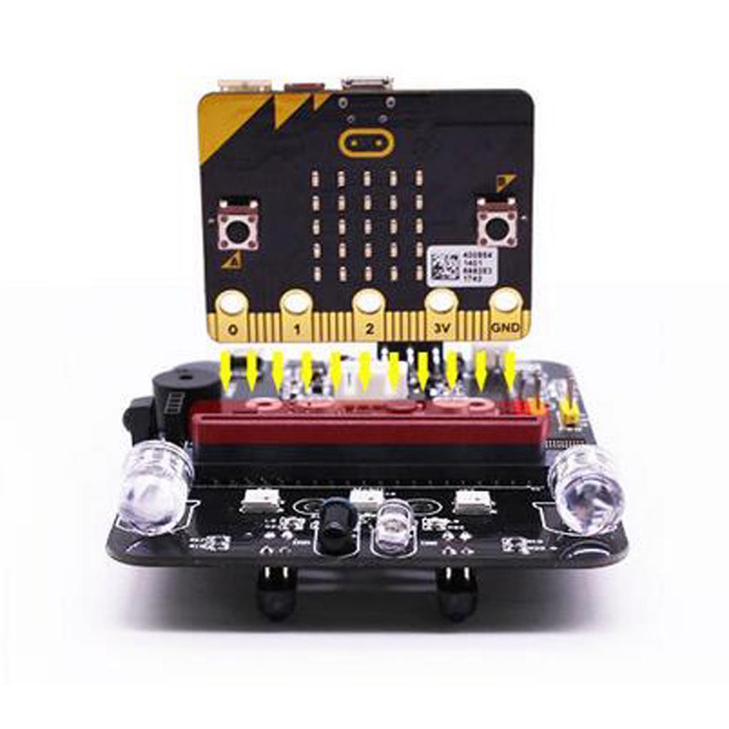 Multifunction Shield Sensor Expansion Board for DIY Robots with Vertical Socket Design