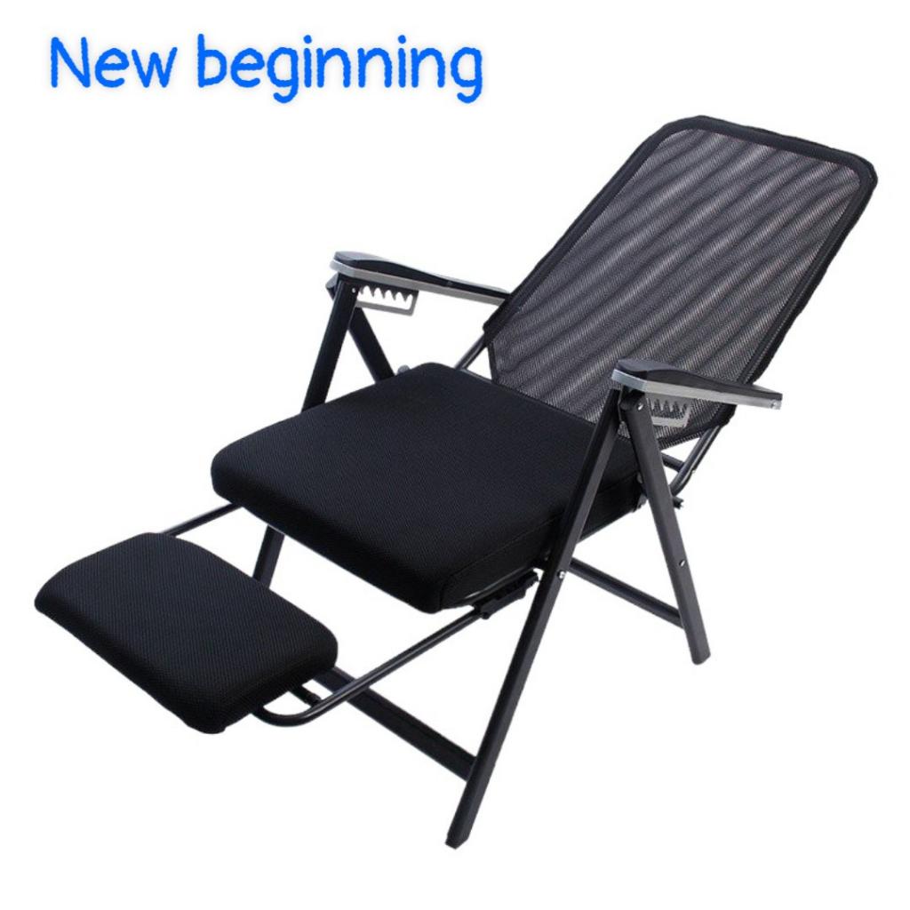 Folding Deck Chair Office Siesta Deck Chair Dual-use Outdoor Household Recliner Lazy Balcony Sun Lounge Chair Multifunctional./ Ghế xếp thư giãn, ghế xếp du lịch, giường gấp văn phòng, nội thất, ghế xếp gọn