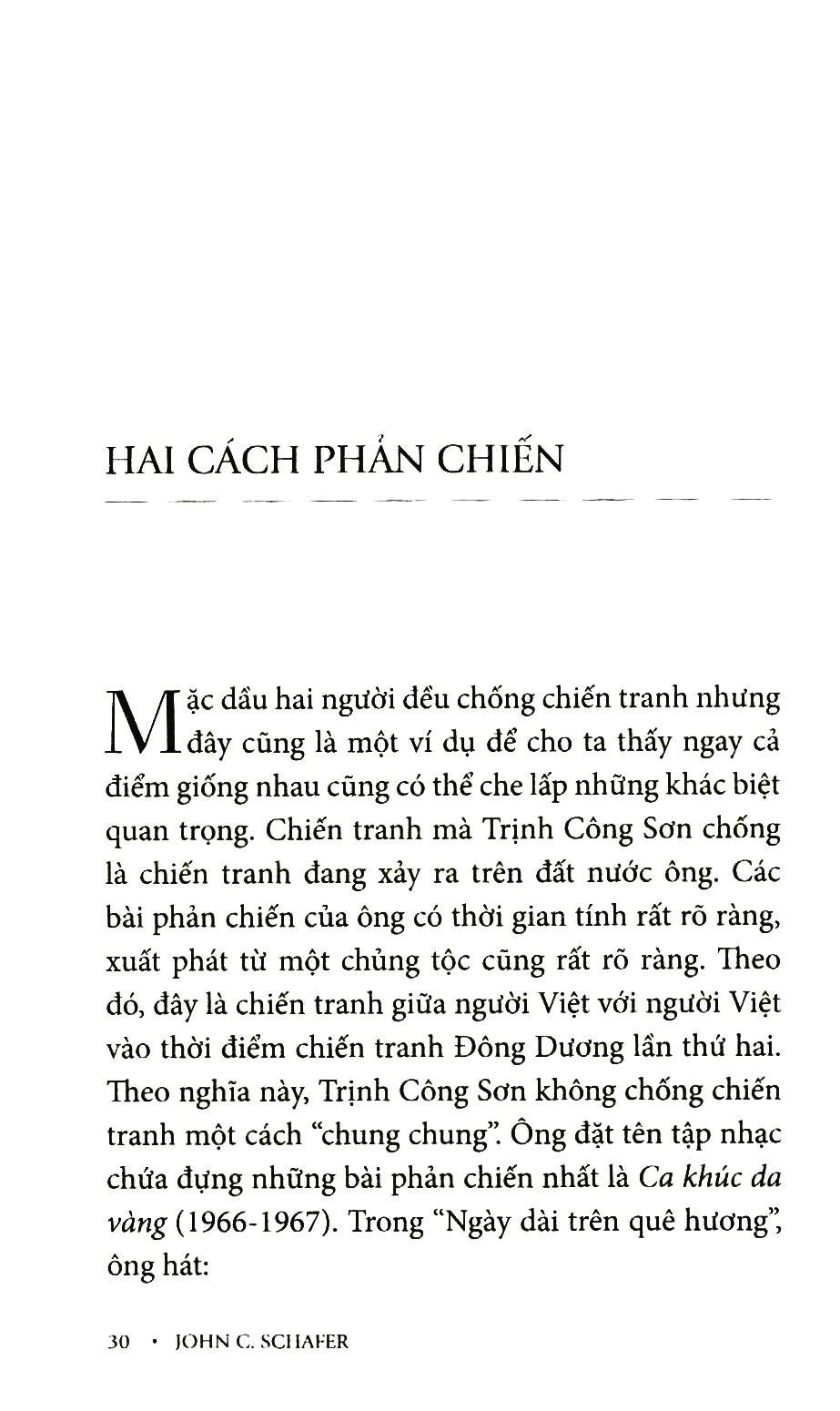 Trịnh Công Sơn Và Bob Dylan