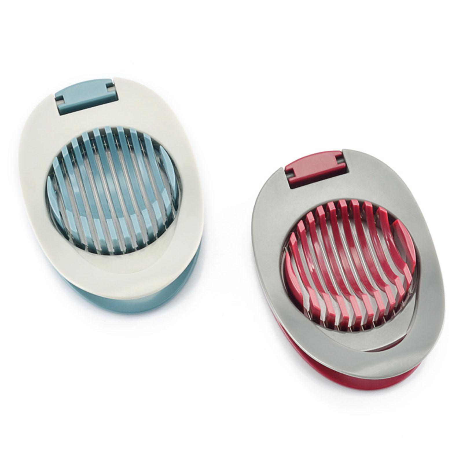 2Pcs Egg Slicer Egg Cutter for Boiled Eggs Mushroom Slicer Cutting Wires