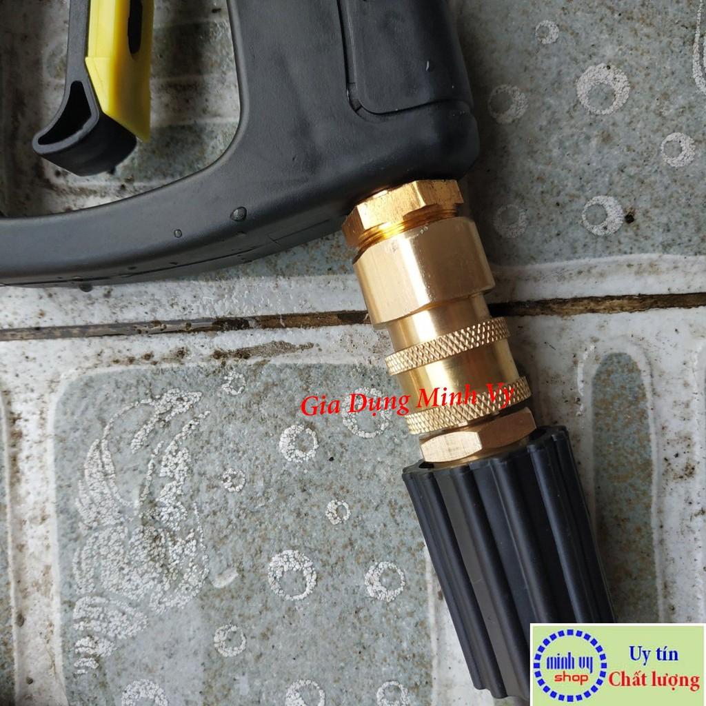 Khớp nối nhanh đầu ra ren 22mm cho máy rửa xe