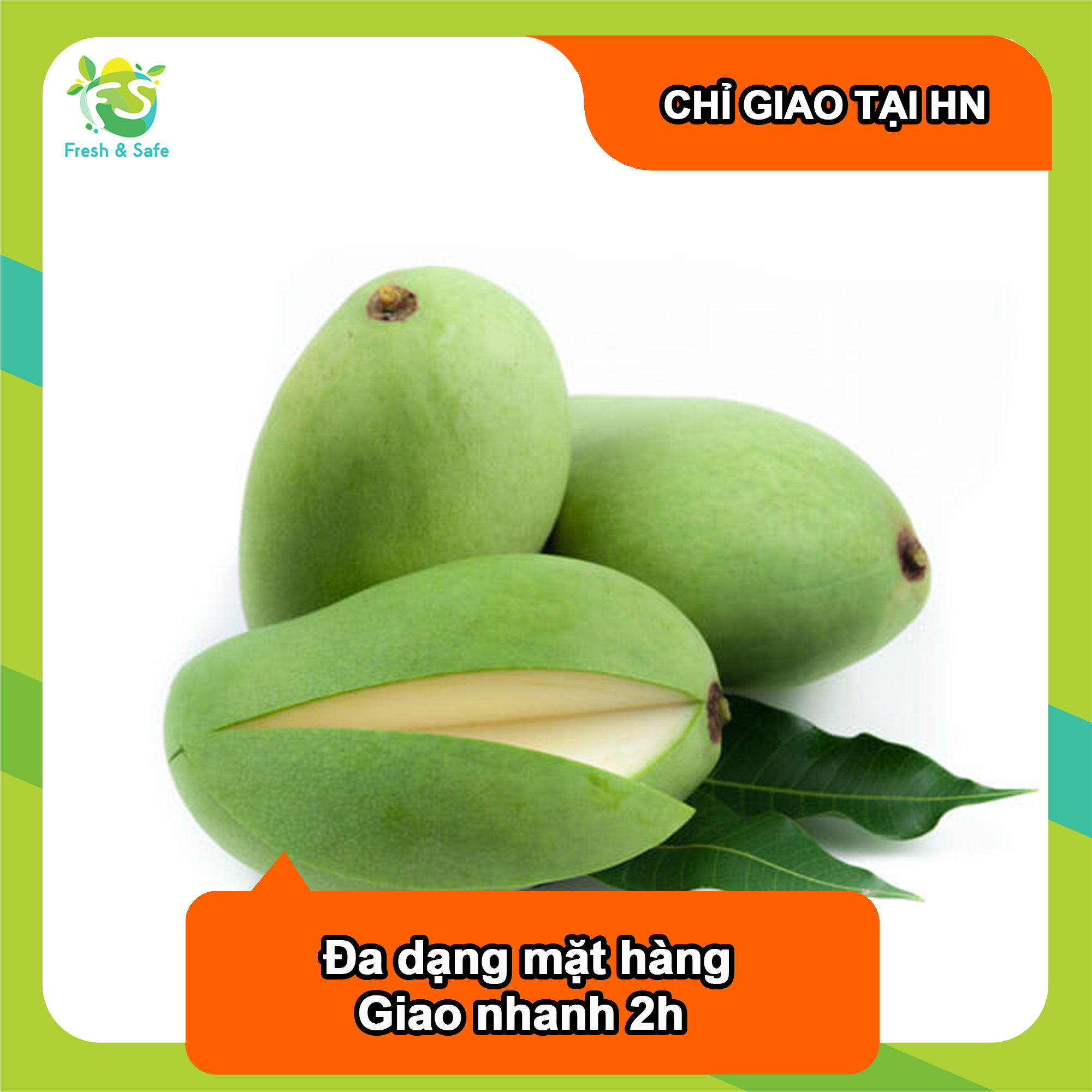 [CHỈ GIAO HN] Xoài xanh - 1KG