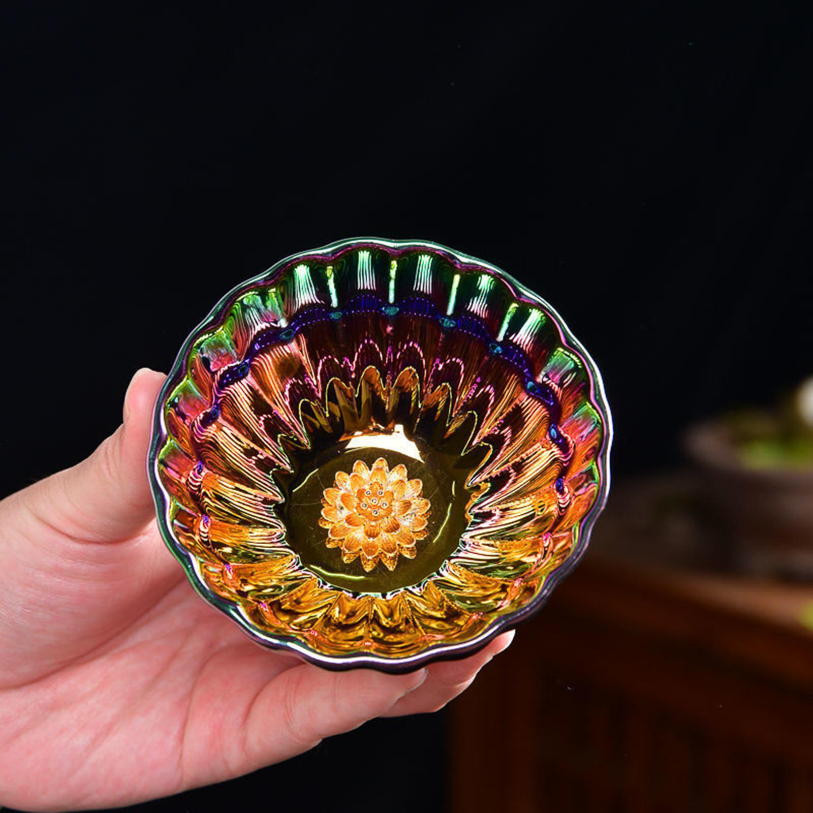 Ceramic Tea Cup Multicolor Porcelain Coffee Mug Drinkware Single  Flower