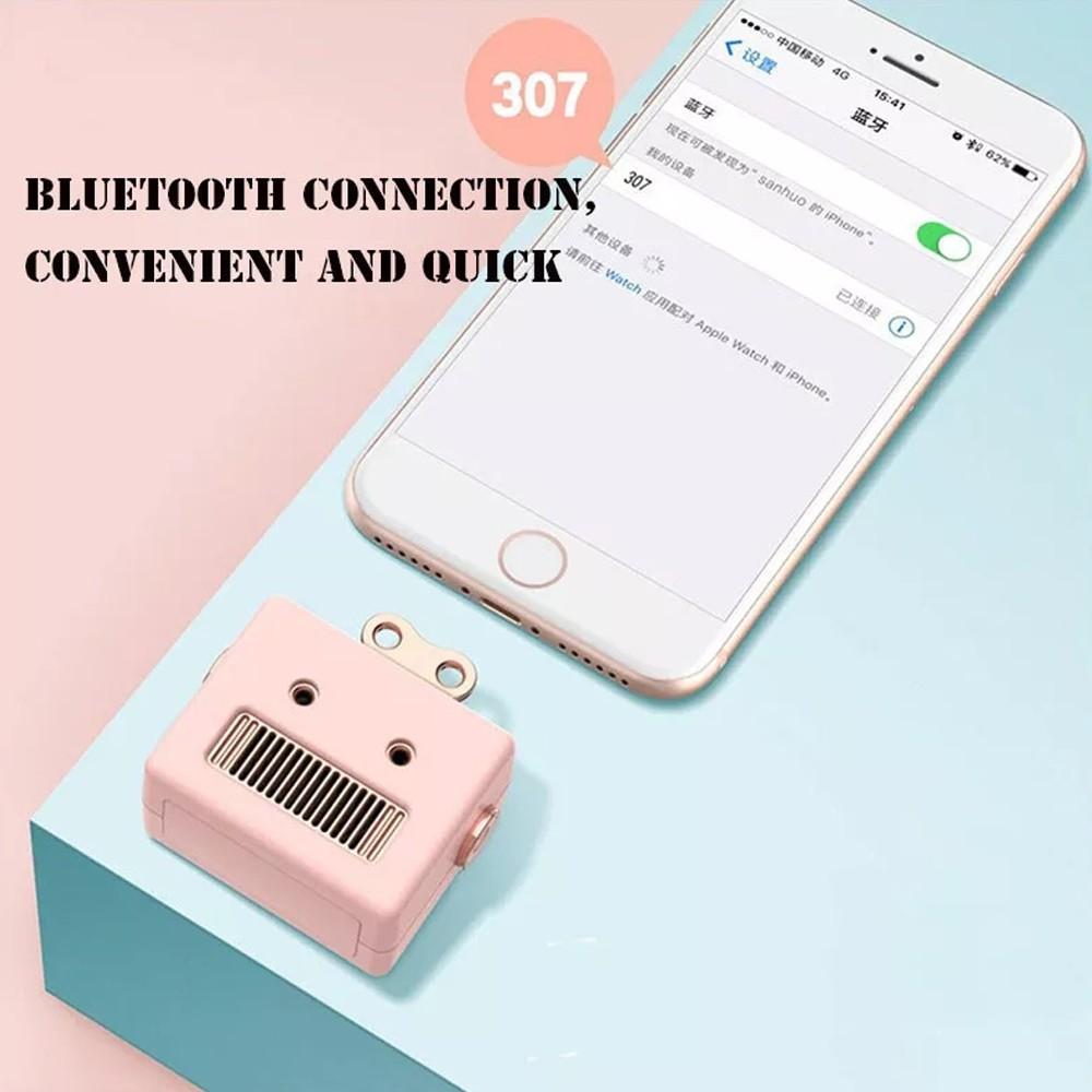 Loa 3Life Mini hình rô bốt hoạt hình âm thanh trầm kết nối bluetooth có mic dùng cho cuộc gọi rảnh tay Hàng nhập khẩu