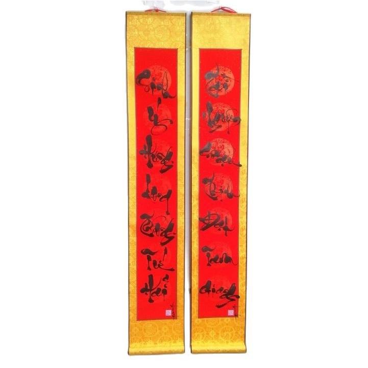Câu đối thư pháp. Quà tặng mừng tân gia,khai trương, sinh nhật. Mừng thọ ông bà,cha mẹ. Quà tết