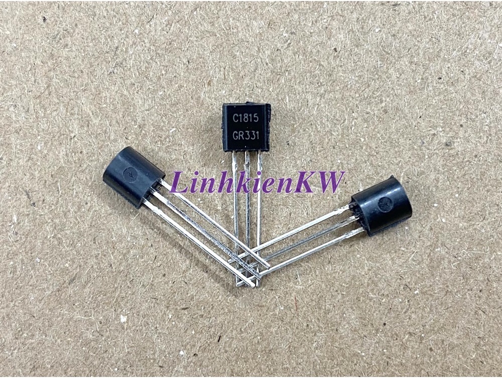10 con Transistor C1815 0.15A 50V TO-92 PNP mới !