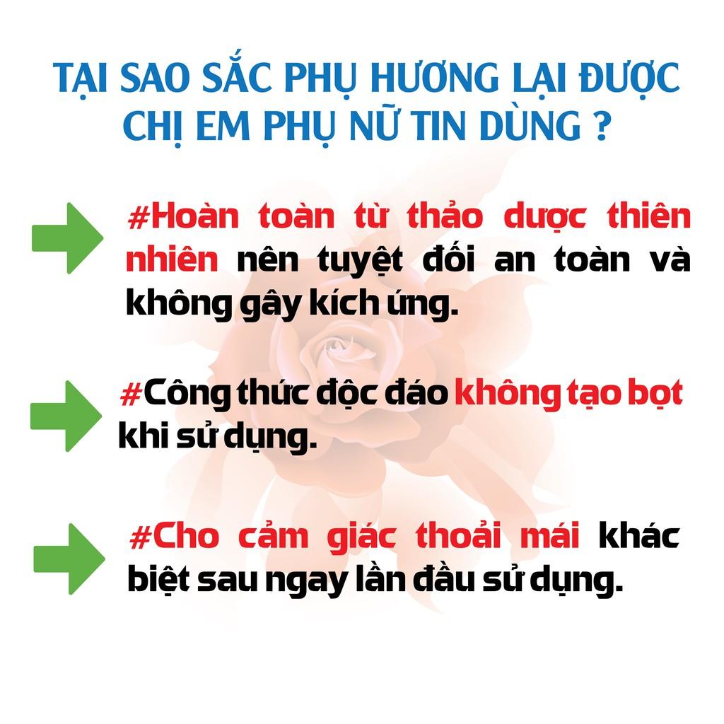 Dung dịch vệ sinh phụ nữ Sắc Phụ Hương giảm ngứa ngăn ngừa nấm và vi khuẩn (200 ml)