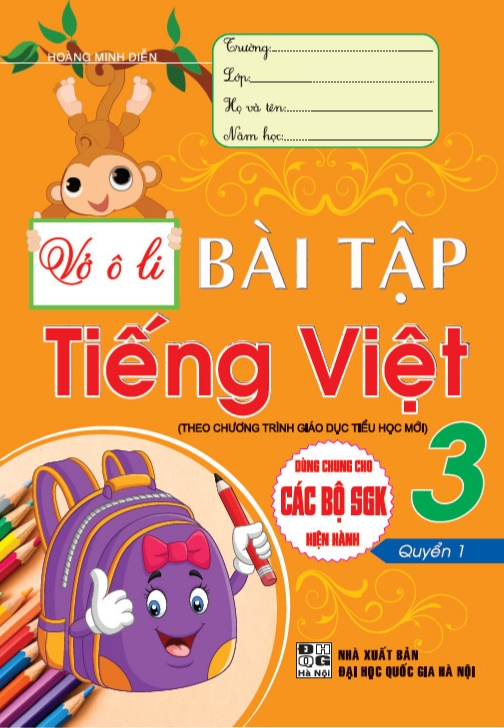 Vở ô li bài tập tiếng việt lớp 3 - quyển 1