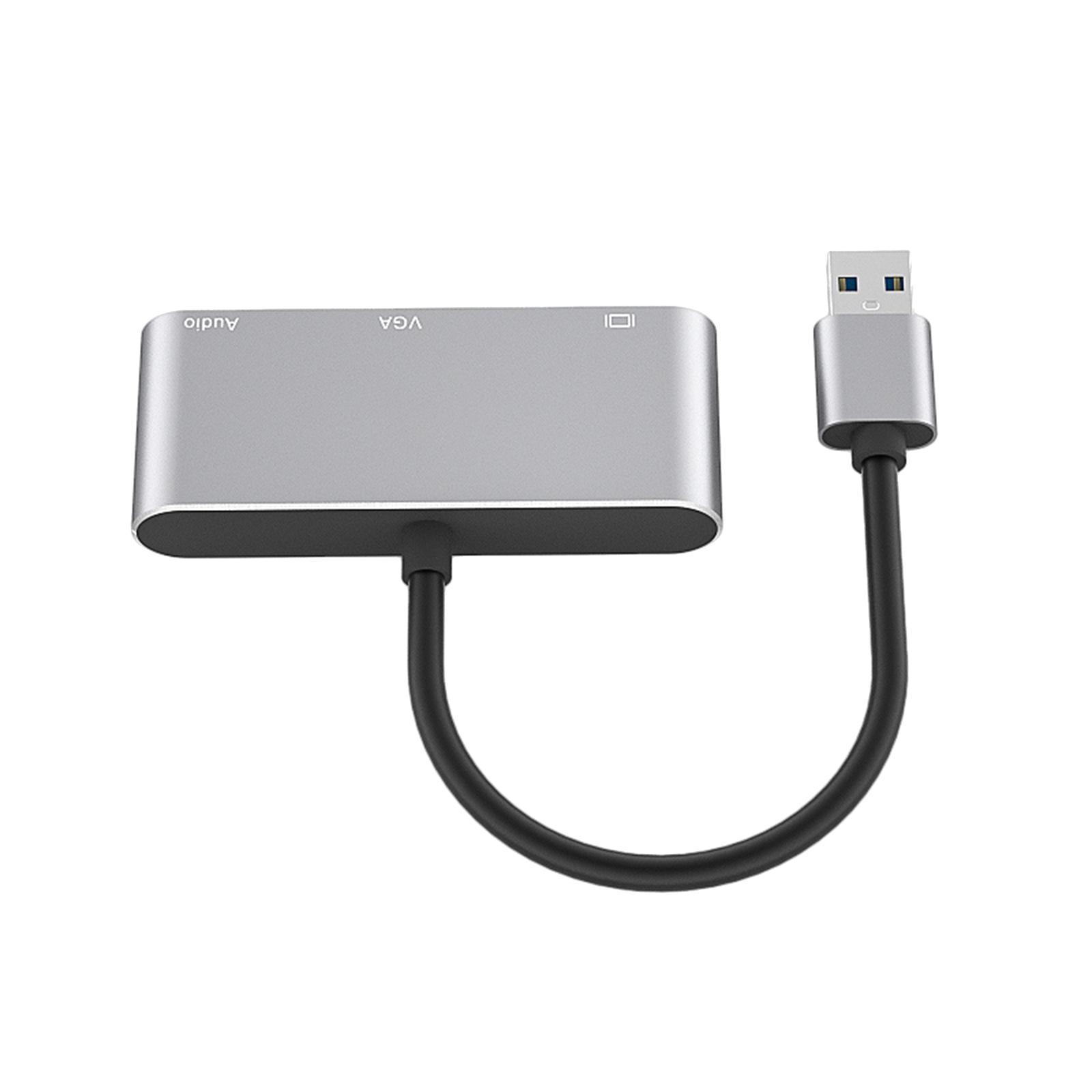 USB 3.0 to  VGA Adapter with Audio Output 1080P for Laptop PC