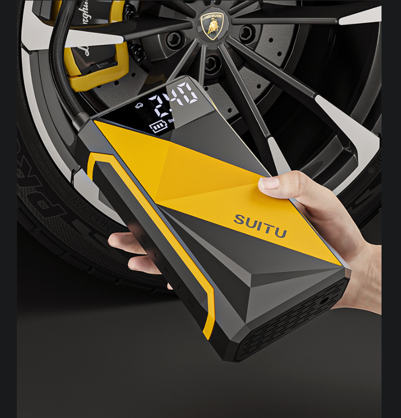 Bơm Lốp Ô Tô, Xe Hơi Bơm Di Động Tự Ngắt