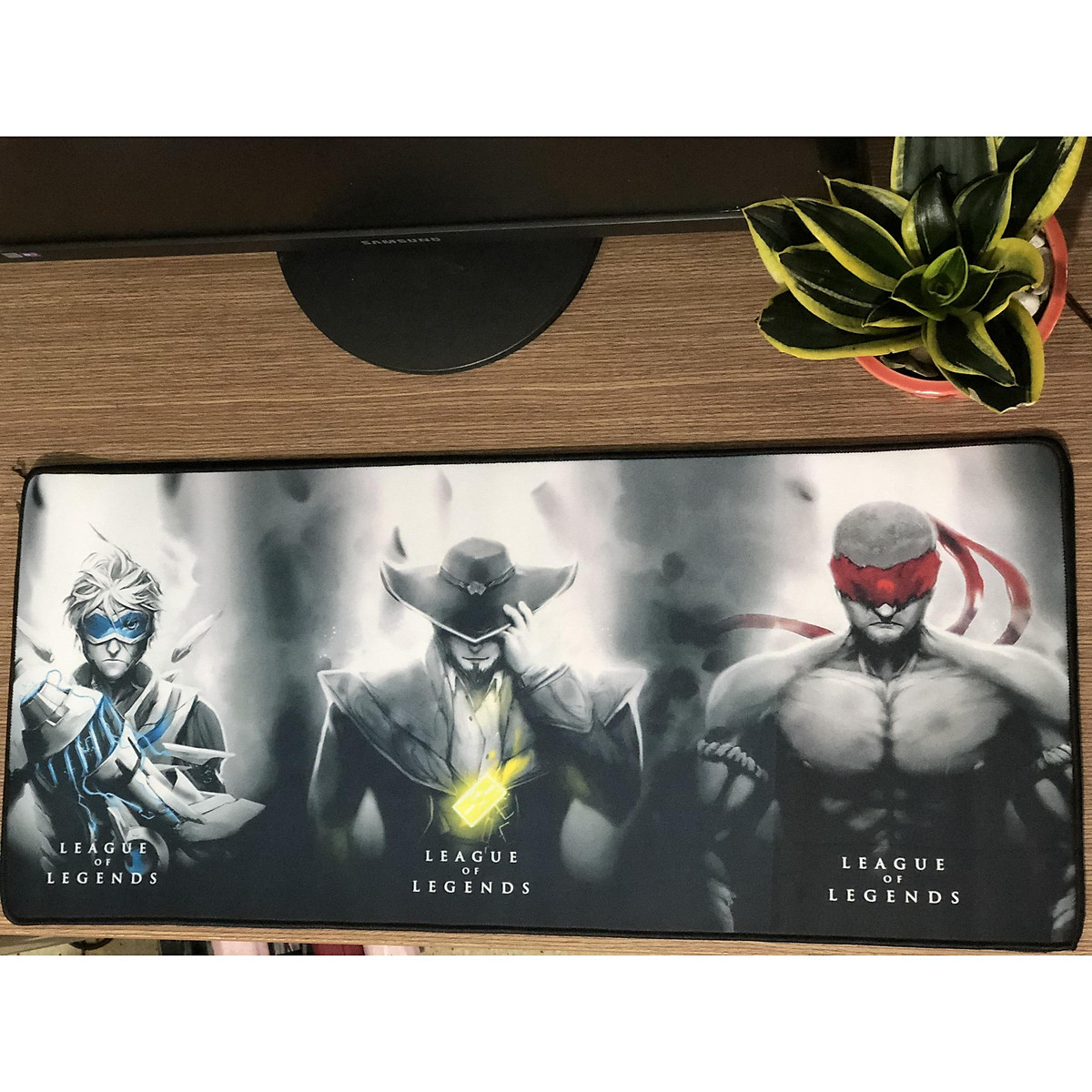 Lót chuột Gaming -may viền - Màu ngẫu nhiên