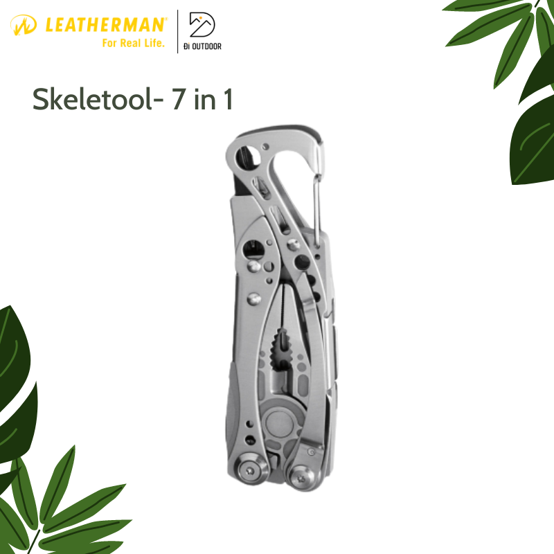 Kìm Đa Năng Leatherman Skeletool- Multi-Tool (7 In 1)- Stainless