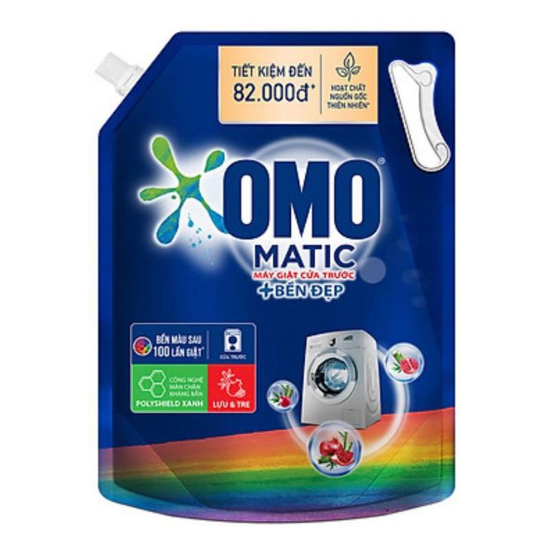 NƯỚC GIẶT OMO MATIC BỀN ĐẸP CỬA TRƯỚC 3,6KG LỰU TRE/ HOA OẢI HƯƠNG