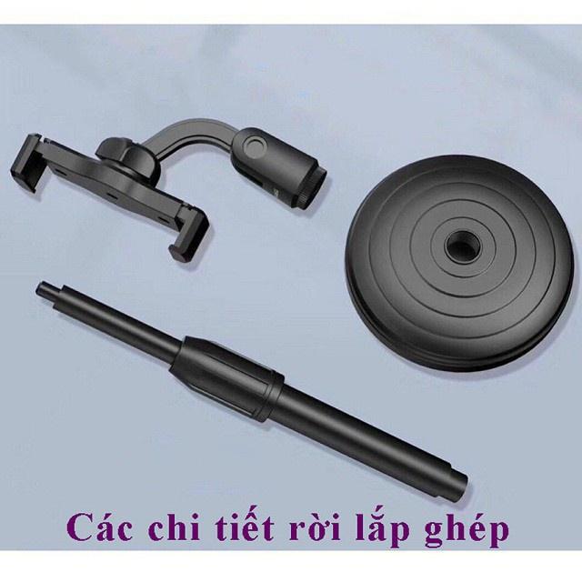 Giá Đỡ Điện Thoại Để Bàn Kẹp Điện Thoại Xoay 360 Độ Phục Vụ Việc Học Online, Livestream