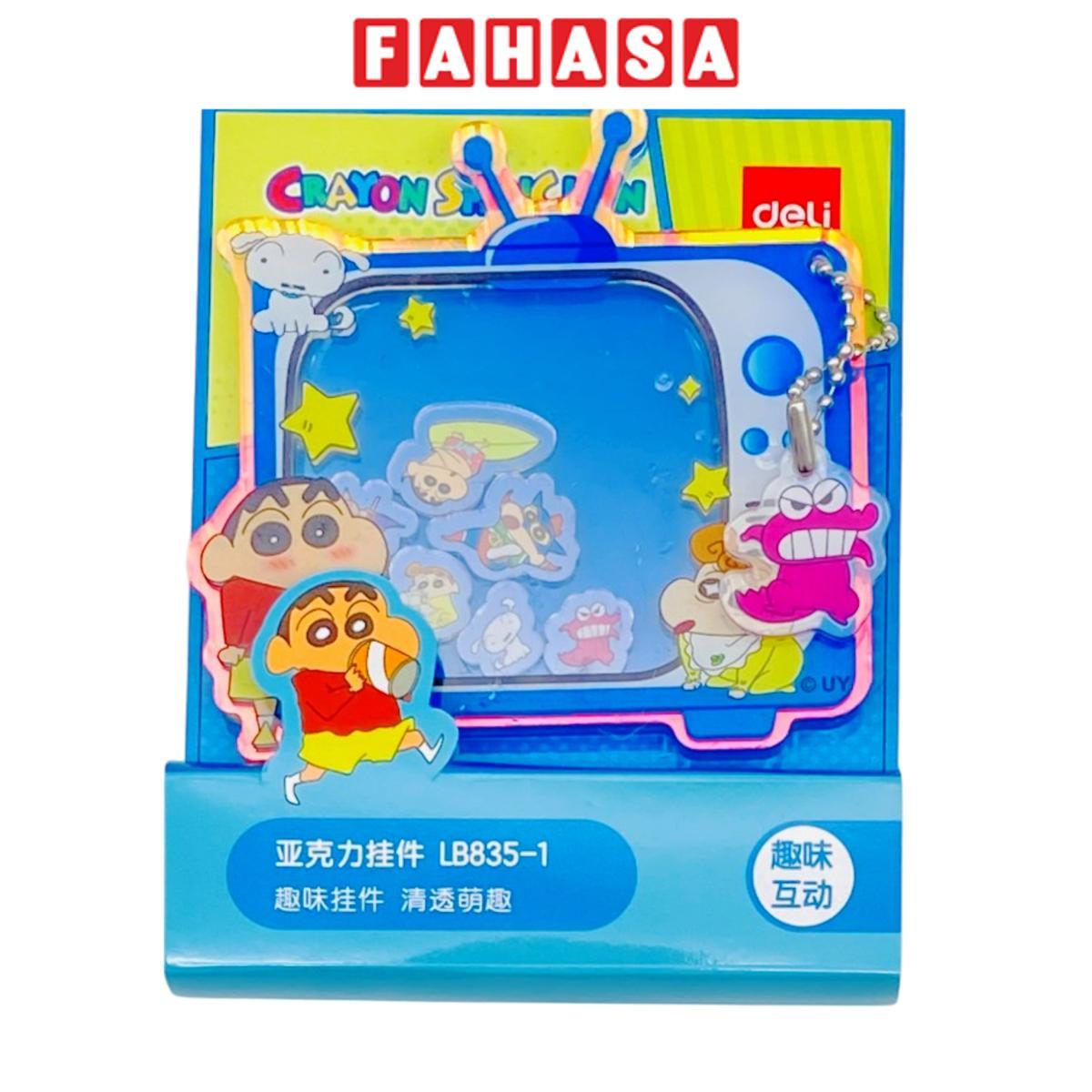 Móc Treo Acrylic Hình Crayon Shin-Chan - Deli LB835 - Mẫu 3