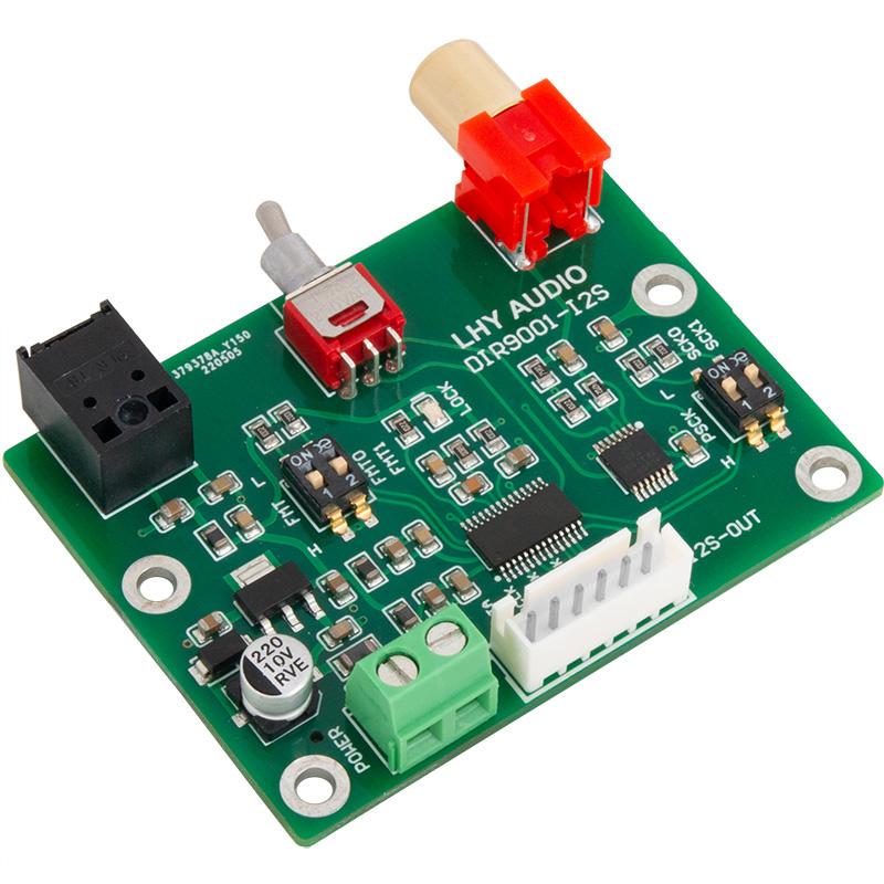 Âm Thanh DLHiFi DIR9001 Module Quang Học Đồng Trục Nhận SPDIF Đến I2S Đầu Ra 24bit 96Khz Ban Cho Bộ Khuếch Đại HiFi ĐẮC