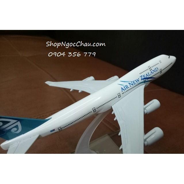 Mô hình máy bay tĩnh B747 Air New Zealand 16cm