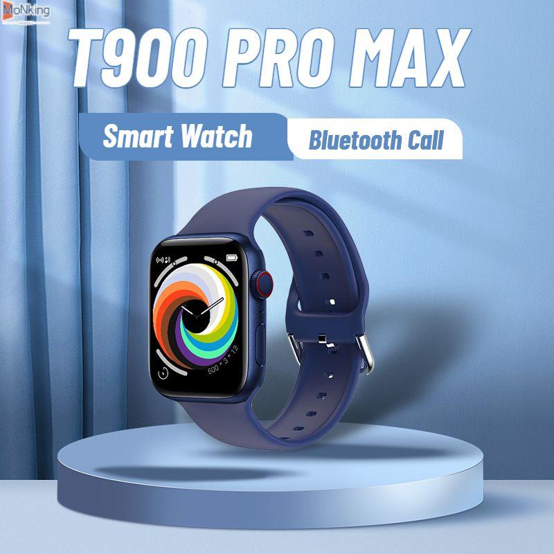 2022 Mới Đồng Hồ Thông Minh Smart Watch Cuộc Gọi Bluetooth Smartwatch Dành Cho Nam Nữ Thể Thao Tập Thể Hình Vòng Tay Tùy Chỉnh Mặt Đồng Hồ Ngủ Đo Nhịp Tim t900 PRO MAX ^ MK ^