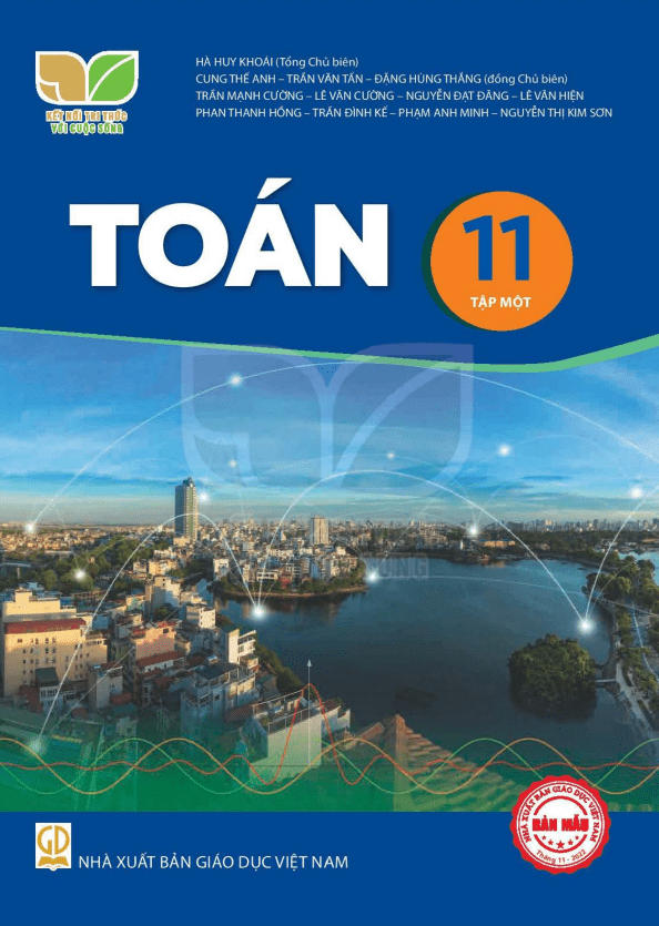 Sách giáo khoa Toán 11- tập một- Kết Nối Tri Thức Với Cuộc Sống