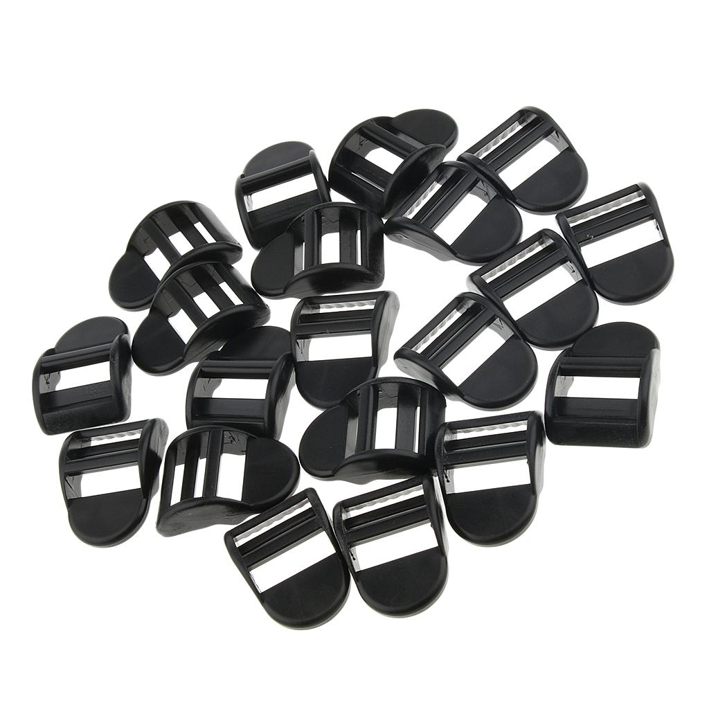 20 Cái Cắm Trại Thắt Lưng Dây Khóa Buckles Clip Webbing Buckles Công Cụ Ngoài Trời