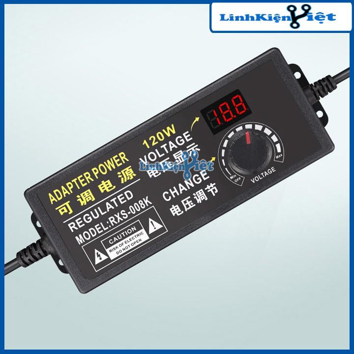 Adapter Điều Chỉnh Điện Áp 9-24VDC Màn Hình Hiển Thị (5.5x2.1)