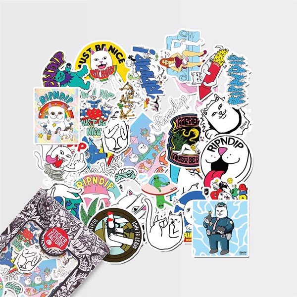 Ripndip - Set 30 sticker hình dán