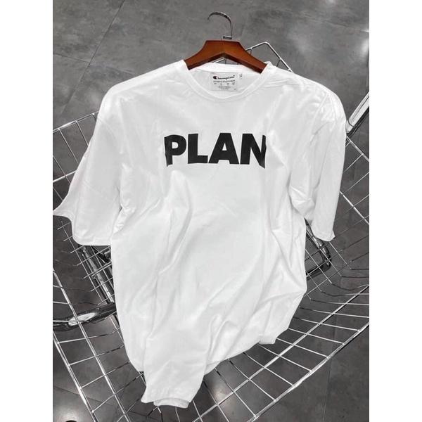 Áo thun cotton nam nữ đều mặc được PLAN