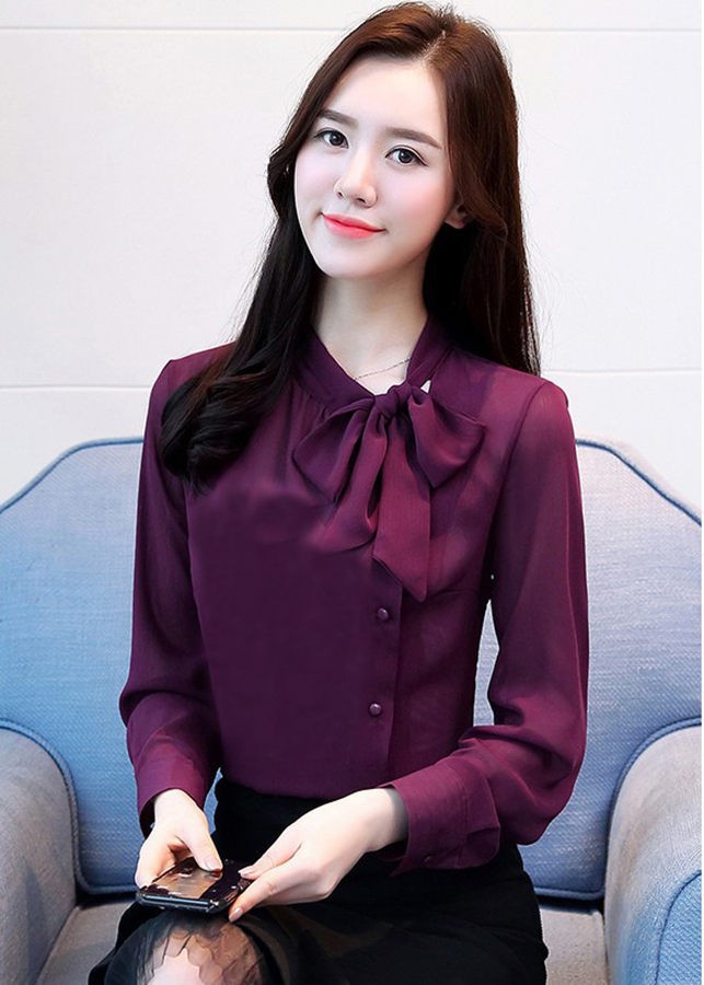 Áo Kiểu Thắt Nơ My My