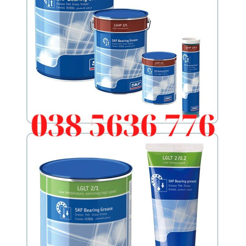 SKF Lglt 2/ 0.2 1 5 18, Mợ Chịu Nhiệt Độ Thấp, Tốc Độ Cao Trục Máy Công Cụ