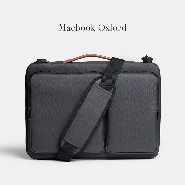 CẶP XÁCH LAPTOP Túi Chống Sốc Laptop MACBOOK Công Sở Vải Chống Thấm Nước Unisex Nam Nữ Chuẩn Leonardo DOLANTO