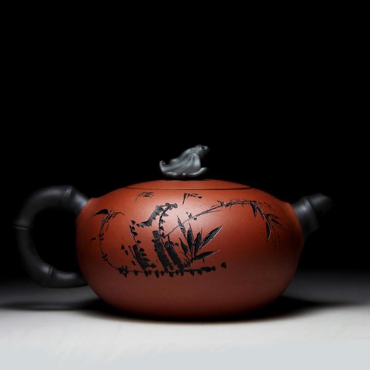 ẤM TỬ SA CHÚC PHÚC HỒ - ấm trà tử sa Nghi Hưng