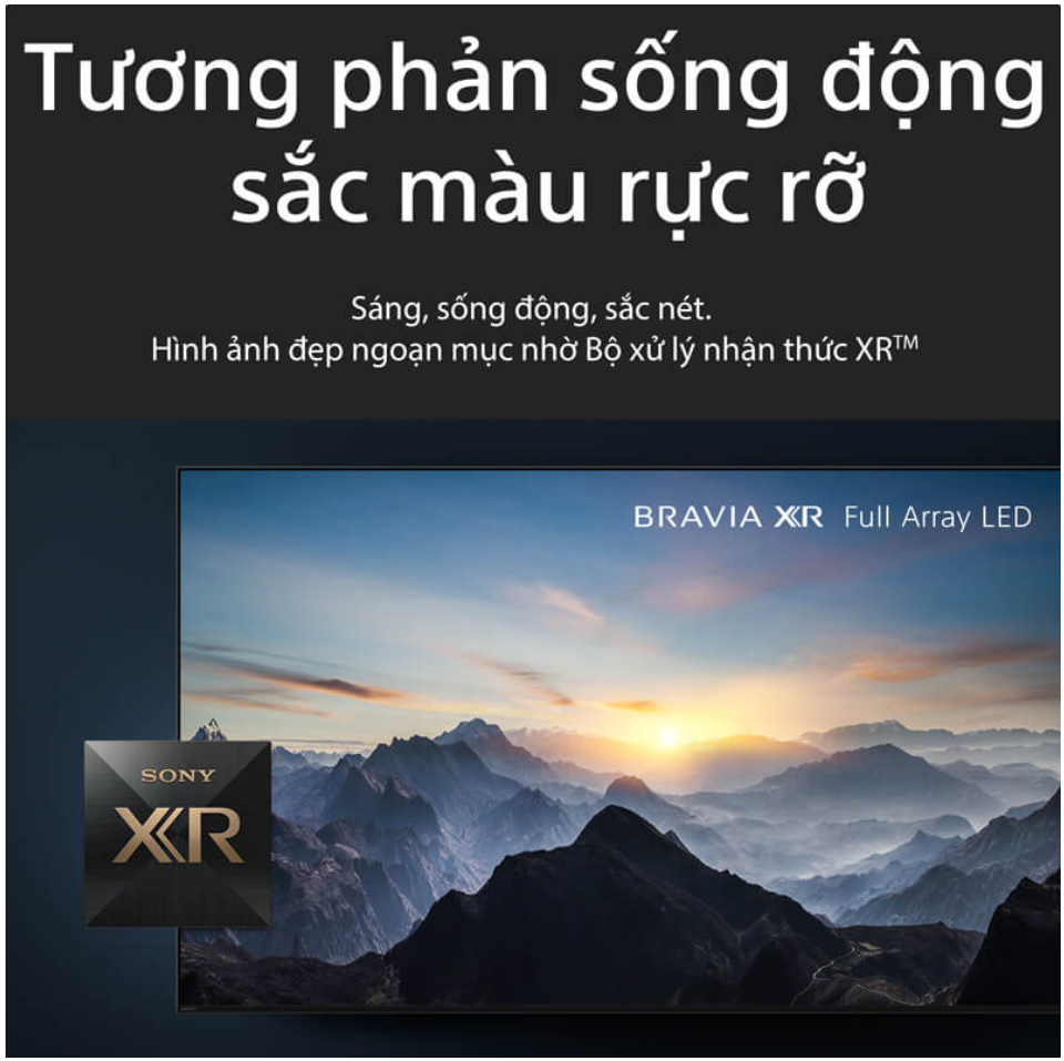 Google Tivi Sony XR-75X90L 4K 75 inch - hàng chính hãng - chỉ giao HCM