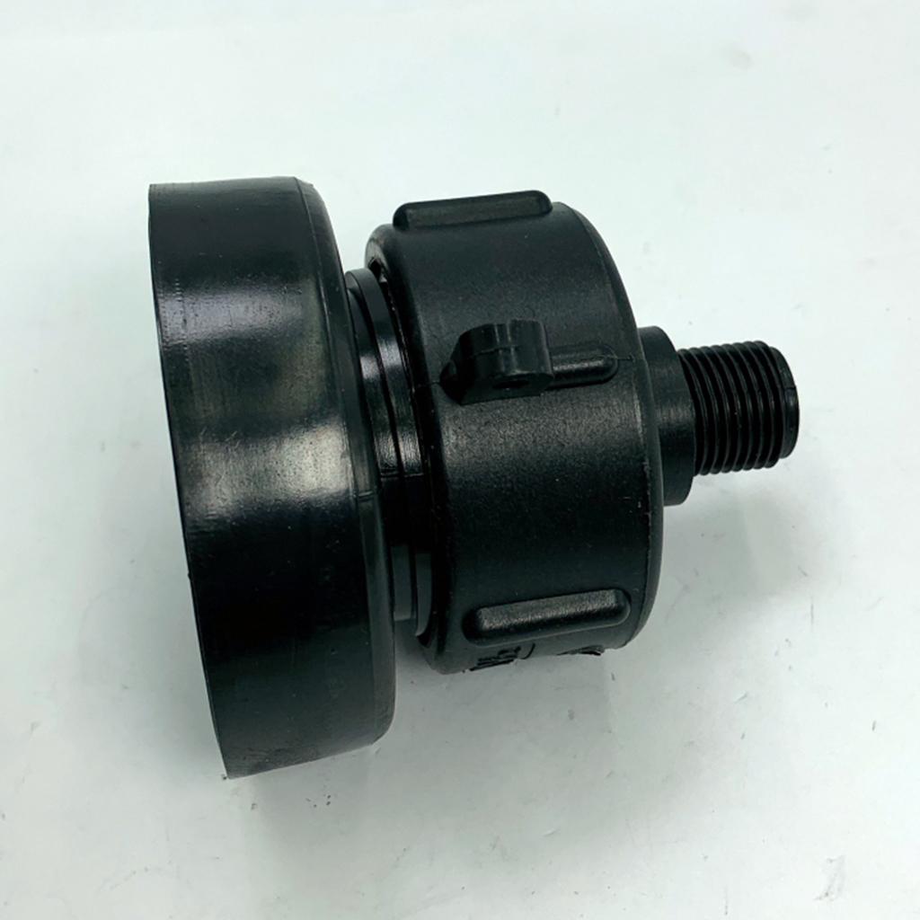 IBC Tank Drain Fitting Adapter IBC 80mm Coarse Thread Garden Hose Connector 1/2"