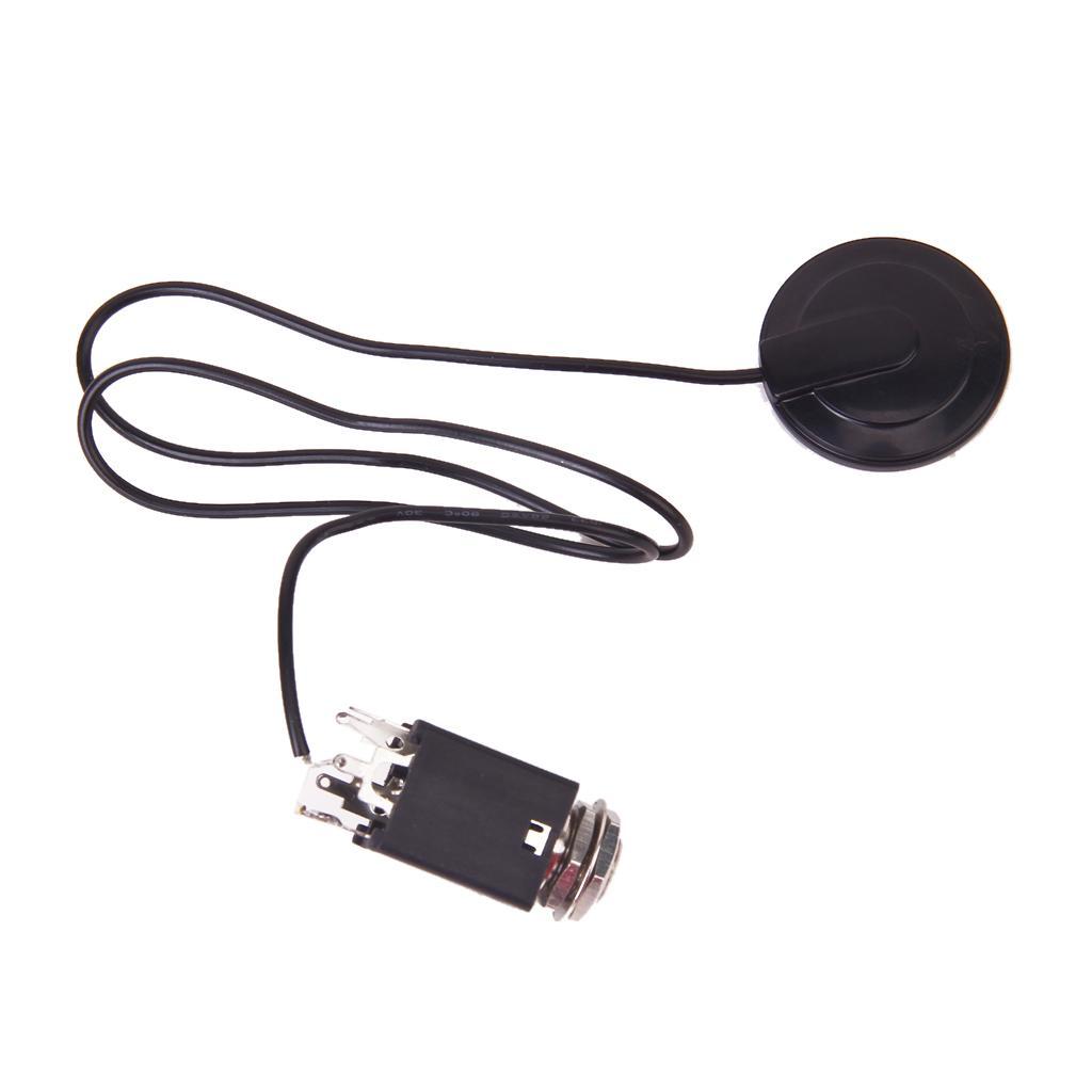 Acoustic Pickup Piezo Transducer Jack for Guitar Violin Mandolin