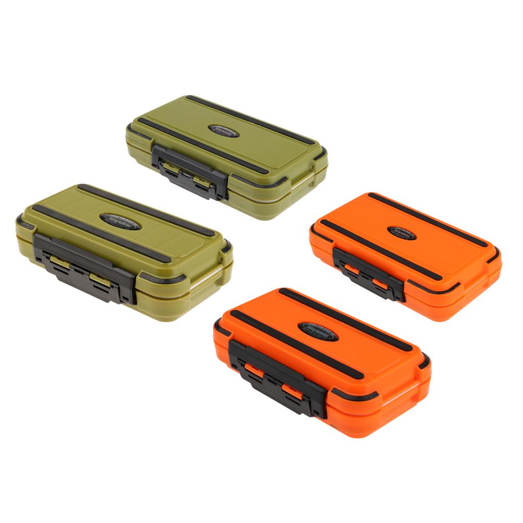 Plastic Fishing Hooks Lures Bait Tackle Storage Organizer Box Case