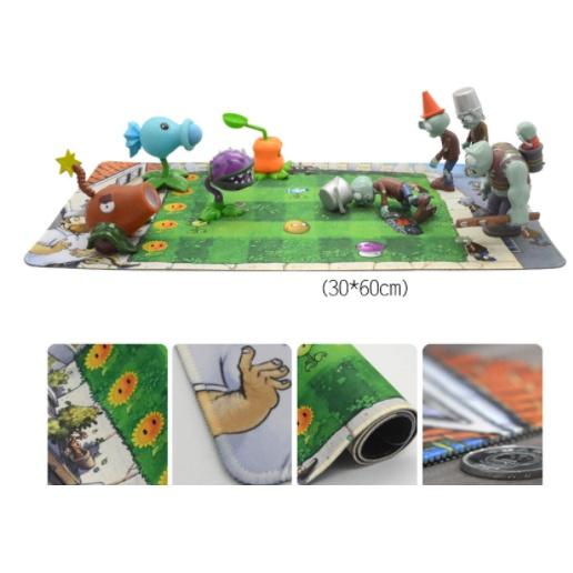 Bộ đồ chơi Plants vs Zombies, đồ chơi trẻ em cây bắn zombie tuổi thơ cực vui