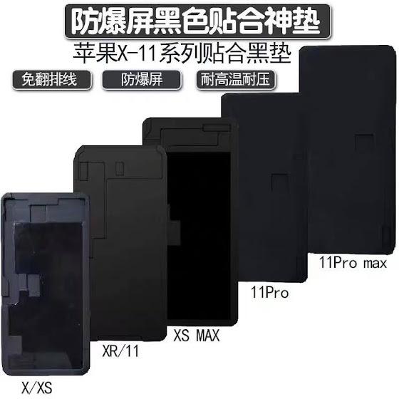 Cao su kê vệ sinh keo màn cho iPhone X đến 13 Pro Max