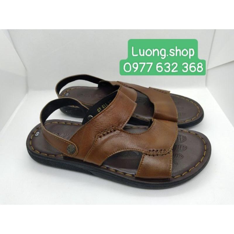 Dép sandal da nam cao cấp bền đẹp (size 38-42)