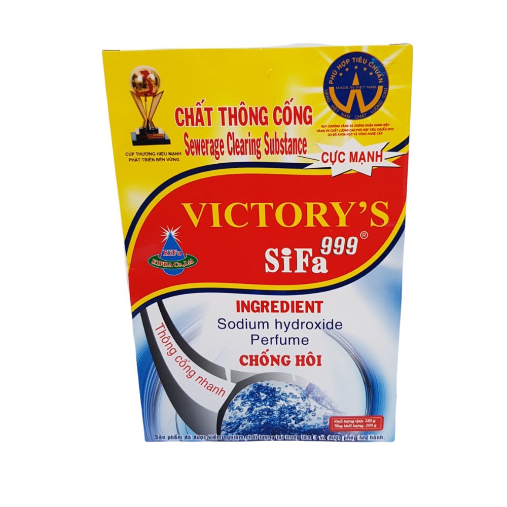 Bột Thông Tắc Cống Cực Mạnh SiFa Victory's (200gr)