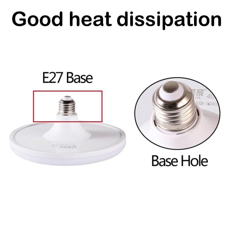 Bóng đèn LED E27 Bóng đèn LED 220v Đèn LED 20/40/50/60W Bóng đèn UFO tiêu điểm cho nhà bếp Chiếu sáng phòng khách Bóng đèn công suất cao