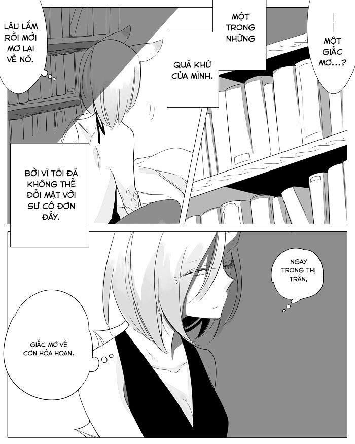 yêu quái cô đơn và cô bé bị mù chapter 3 3