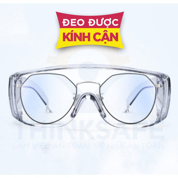 Kính bảo hộ Deltaplus Piton2 Kính chống bụi, chống tia UV, đeo cùng kính cận, chống đọng hơi sương, Safety Glasses Piton 2 Clear