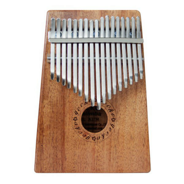 Đàn Kalimba Gecko 17 Phím Gỗ Mahogany K17M (Kèm Kèn Kazoo DreamMaker)