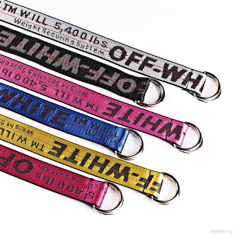 Dây thắt lưng thêu chữ thời trang